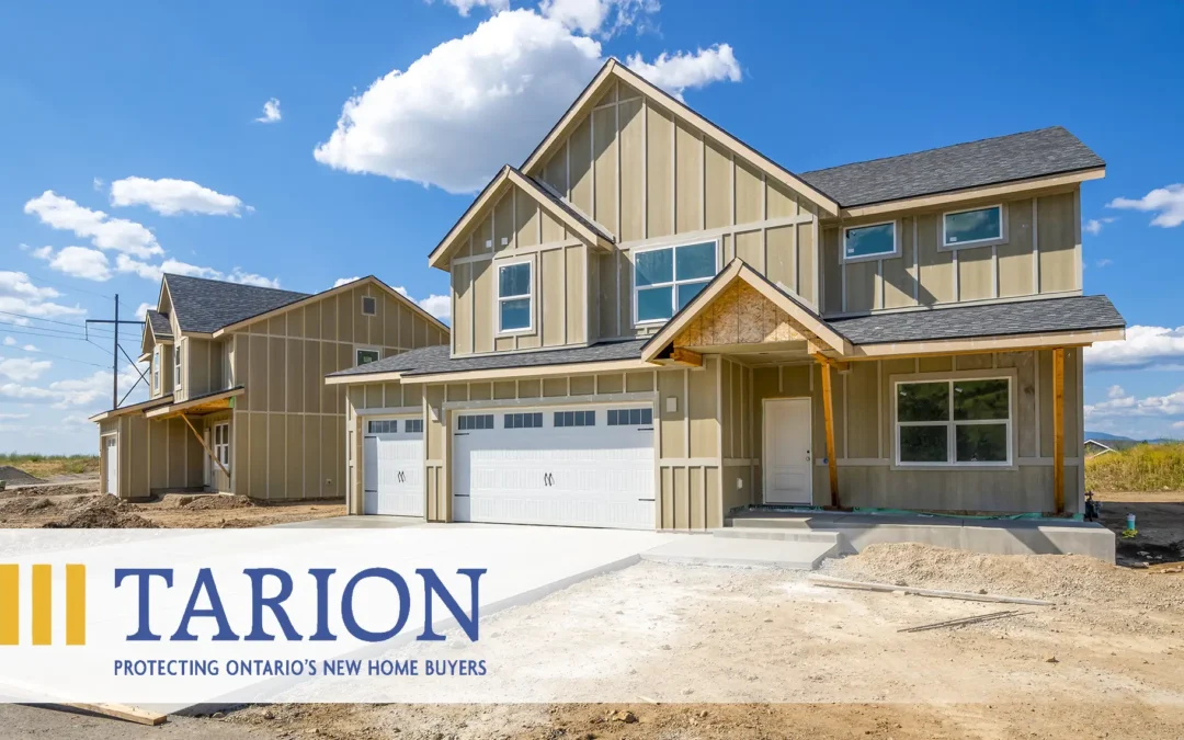 What New Home Purchasers Need to Know About Tarion