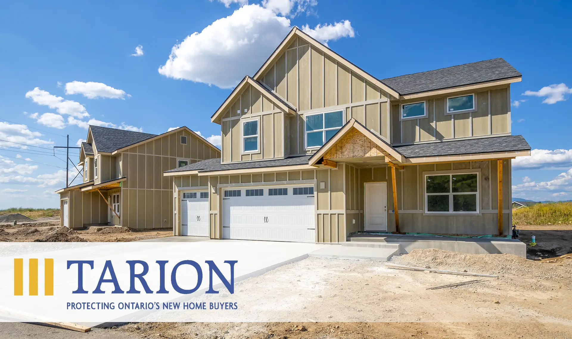What New Home Purchasers Need to Know About Tarion